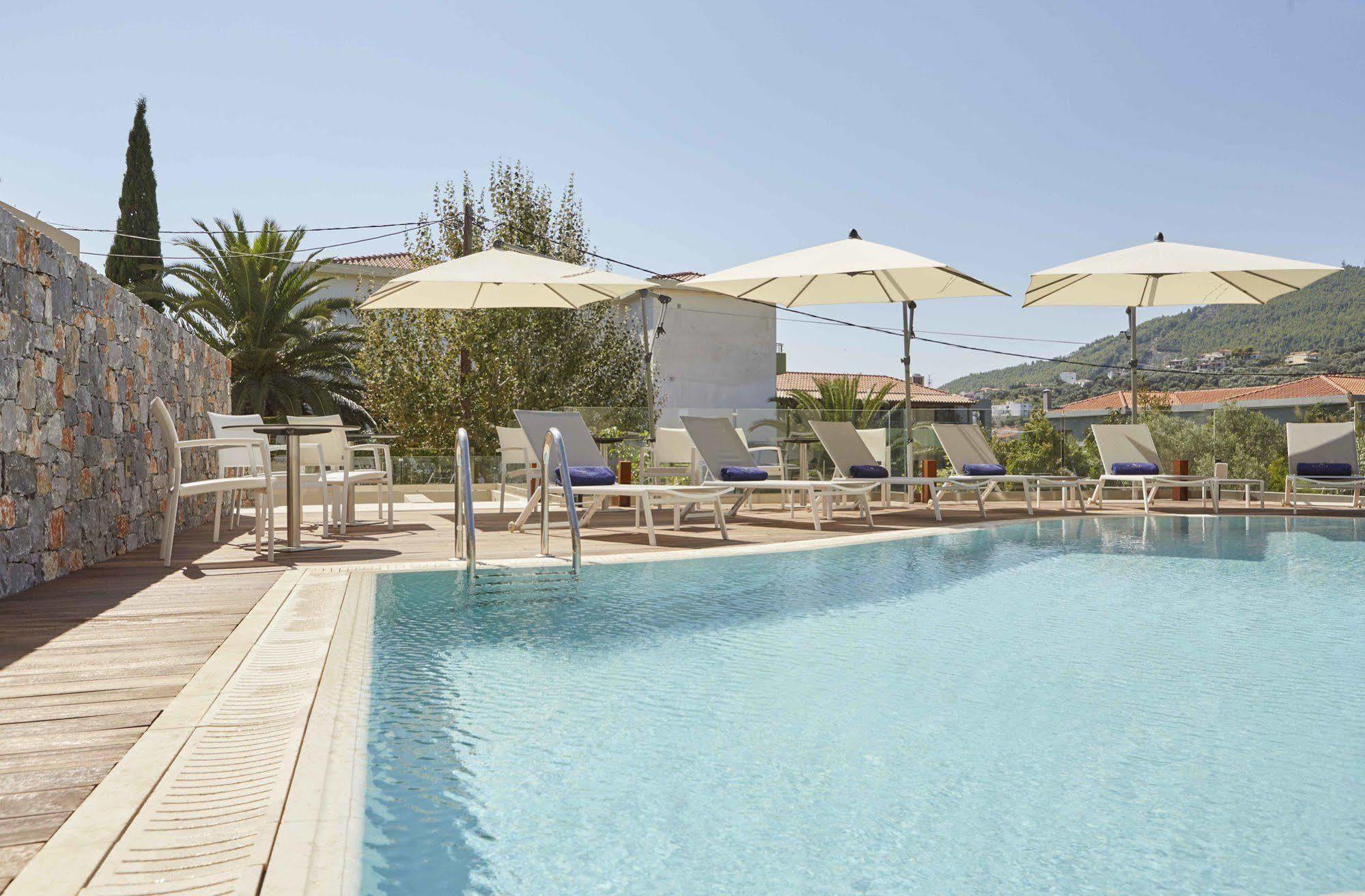 Mystery Skiathos Luxury Residence Extérieur photo